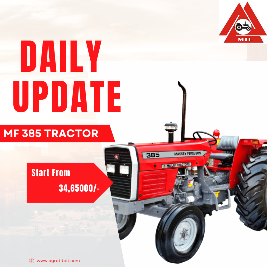 Massey Ferguson MF 385 Tractor Price In Pakistan 2023 - AgrotitBit